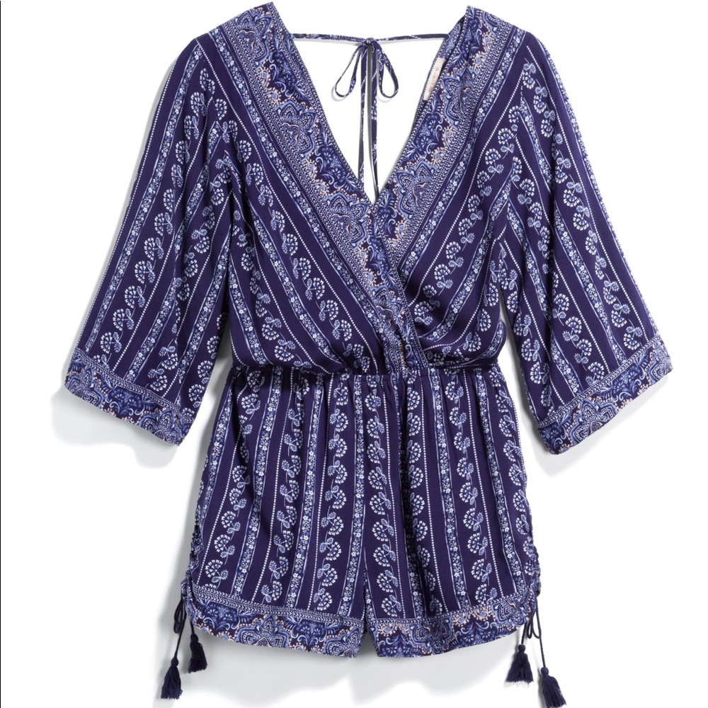 Skies Are Blue Romper